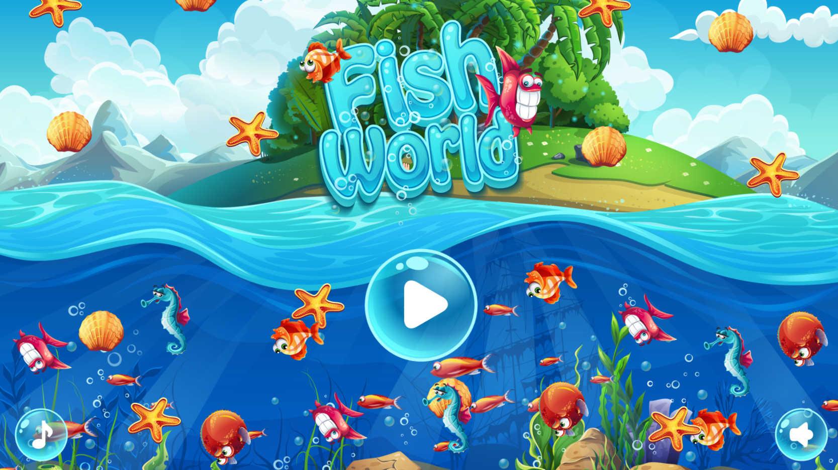 Fish World Match 3